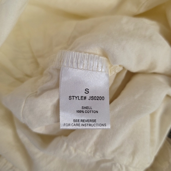 Oli & Hali Cream Eyelet Patchwork Maxi Skirt Boho Cotton Lace Women Size Small - Picture 7 of 8